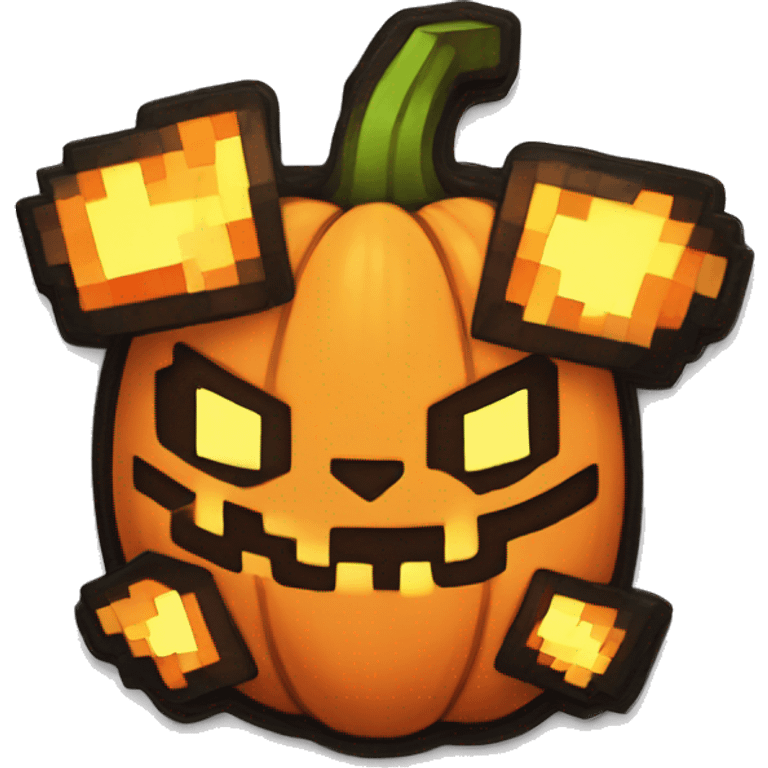 pokemon pumpkin minecraft badge medal future cute emoji