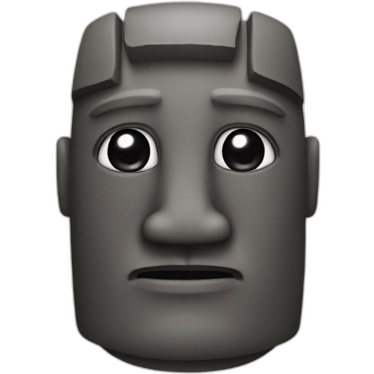 cute moai emoji