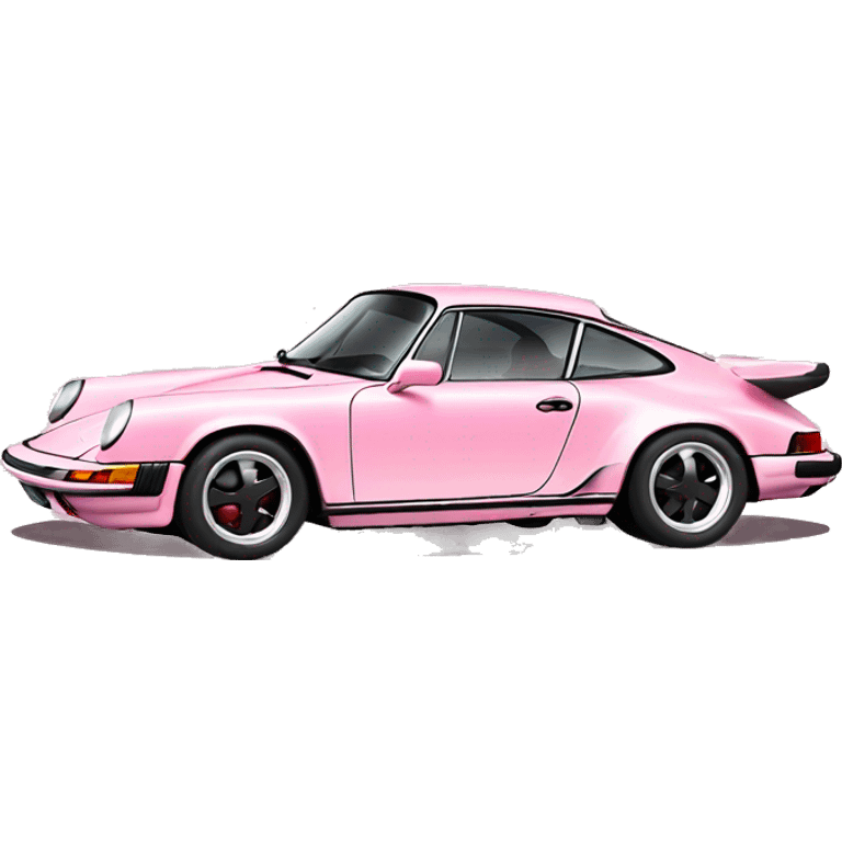 soft pink porsche 911 emoji