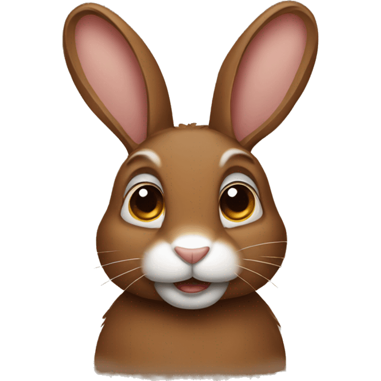 brown rabbit emoji