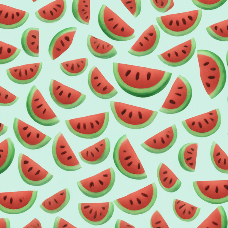 Red watermelon  emoji