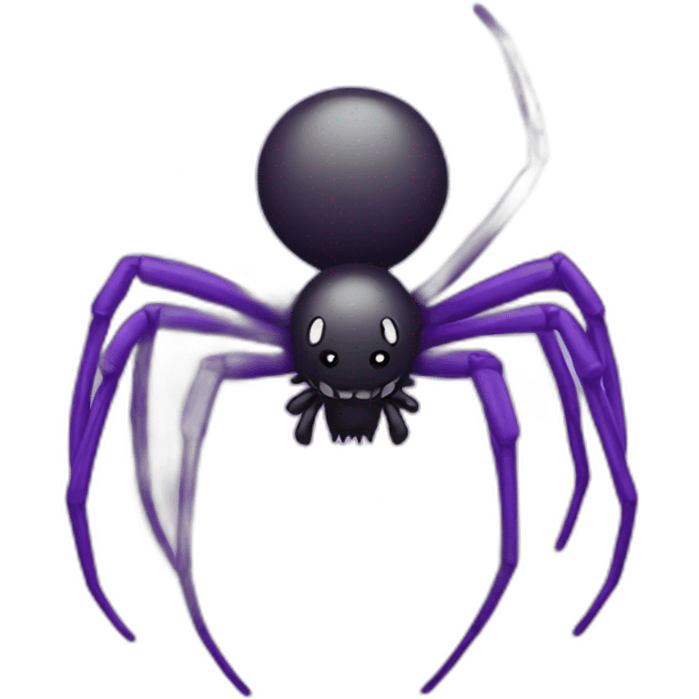 spider purple emoji