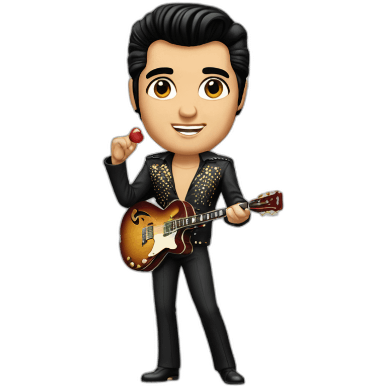 Elvis Presley las vegas emoji