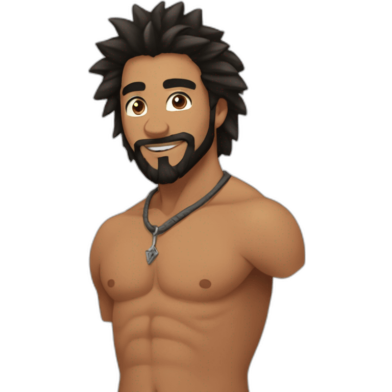 KH-mamoa-shirtless emoji