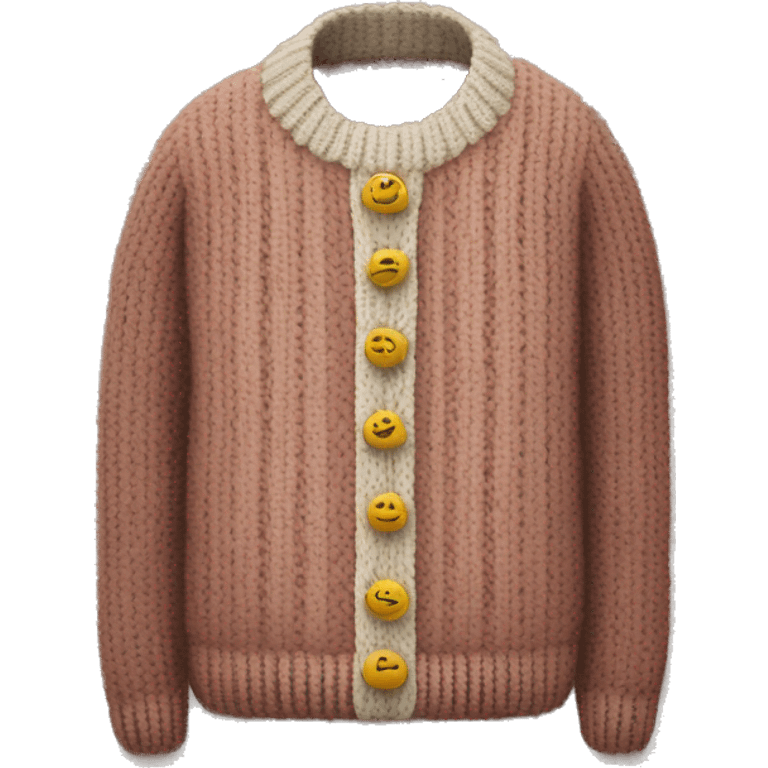 Knitted sweater  emoji