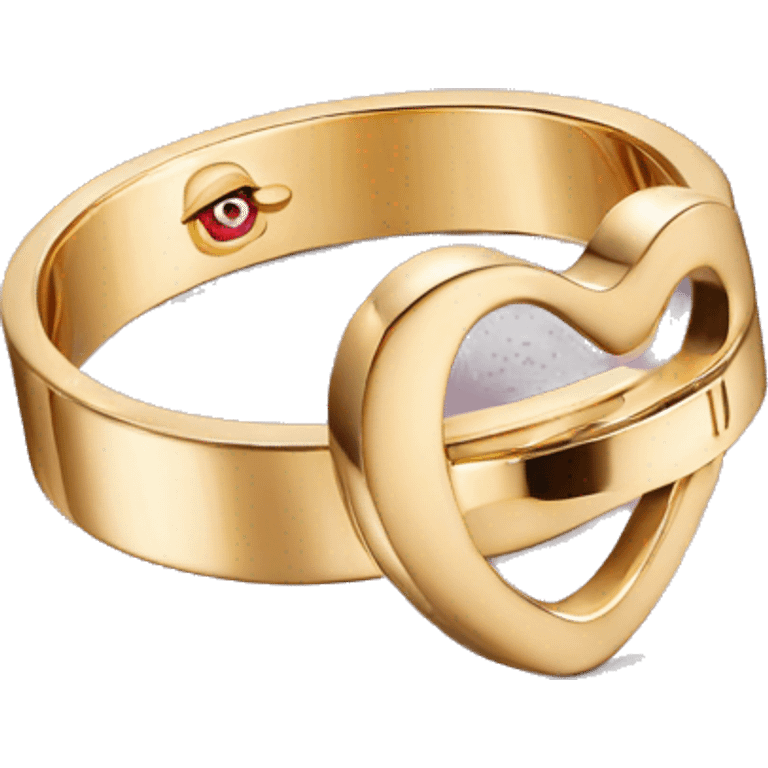 cartier love ring emoji