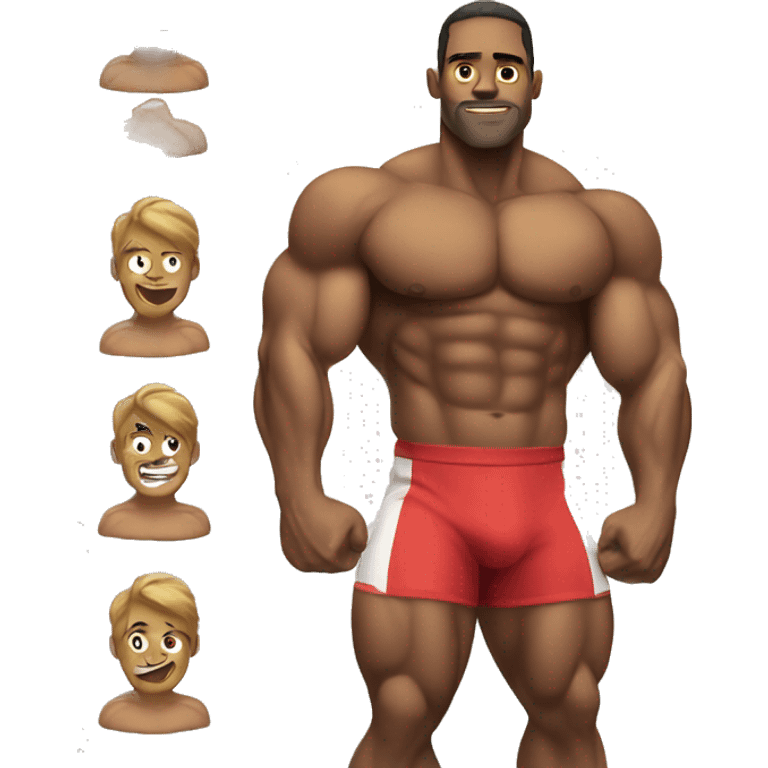 bodybuilder  emoji