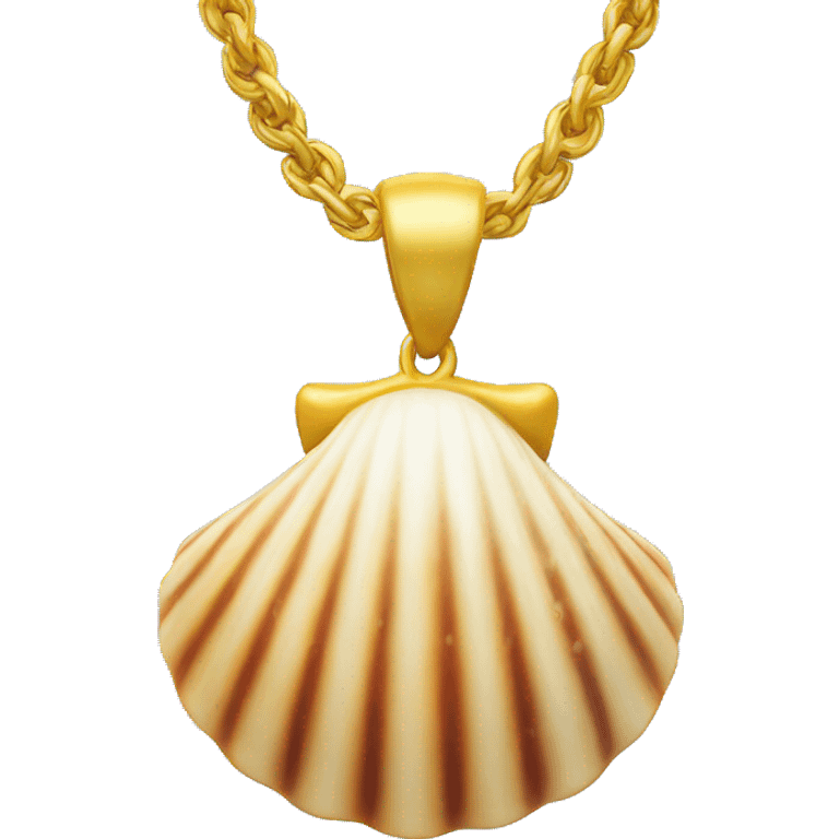 shells neckless  emoji