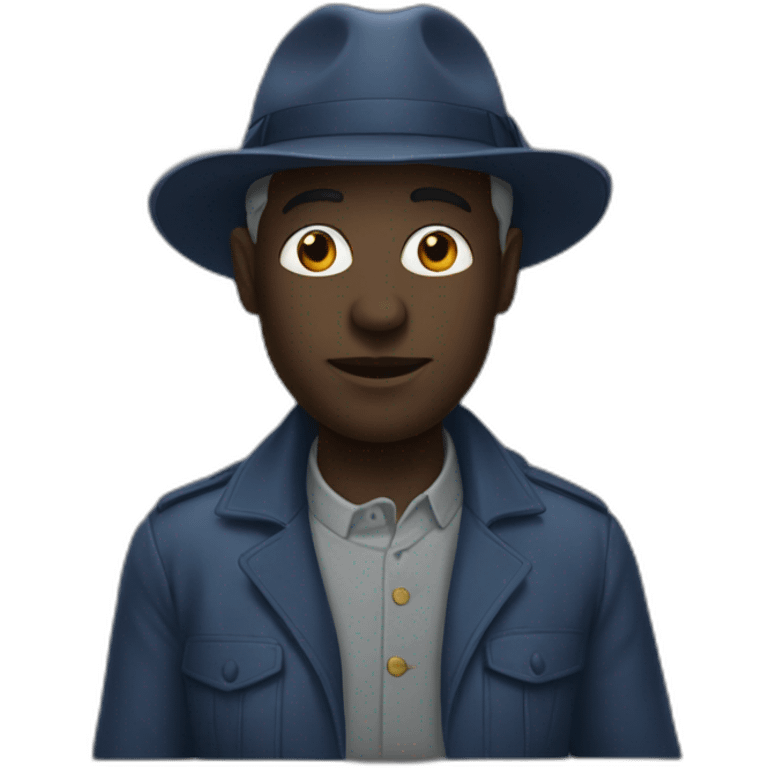 L'homme de l'ombre kanté emoji