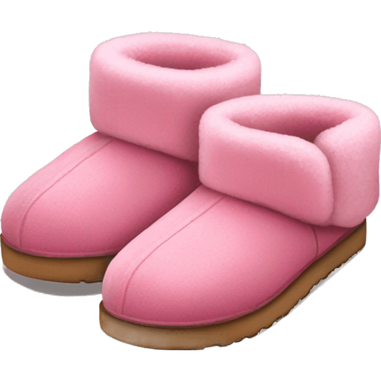 pink UGG slippers  emoji