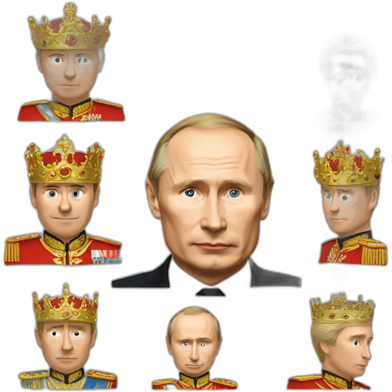 Putin king emoji