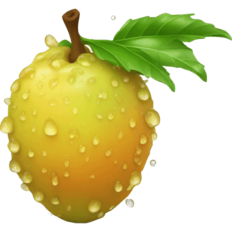 Wet fruit  emoji