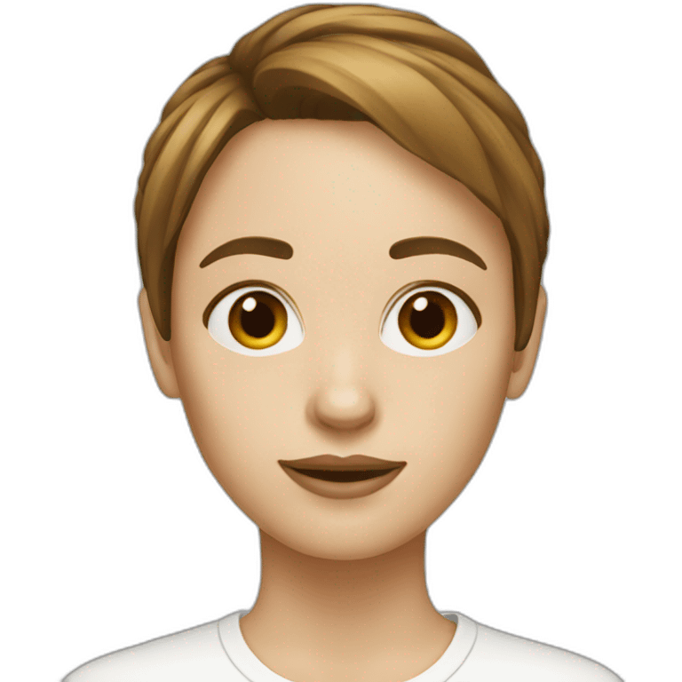 white-woman-with-brown-hair-fringe emoji