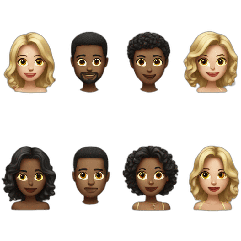 Celebrities emoji