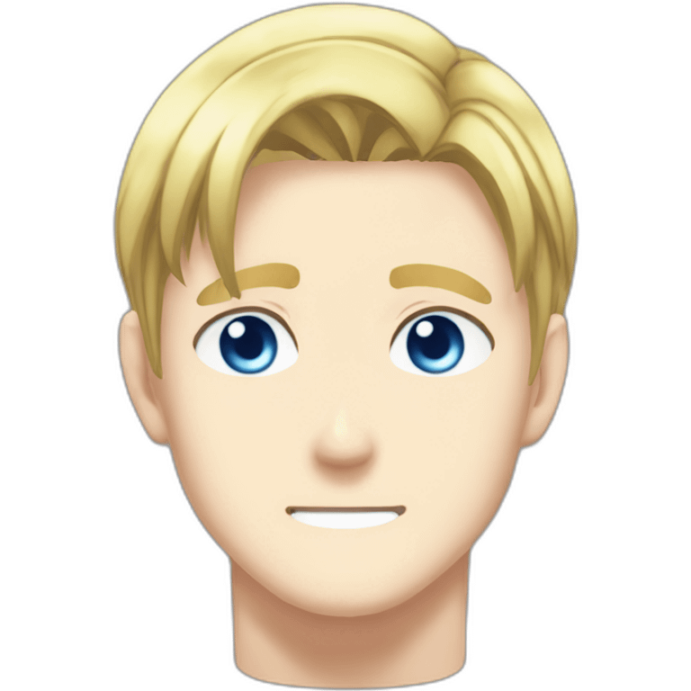 Erwin smith blue eyes shingeki no kyojin emoji