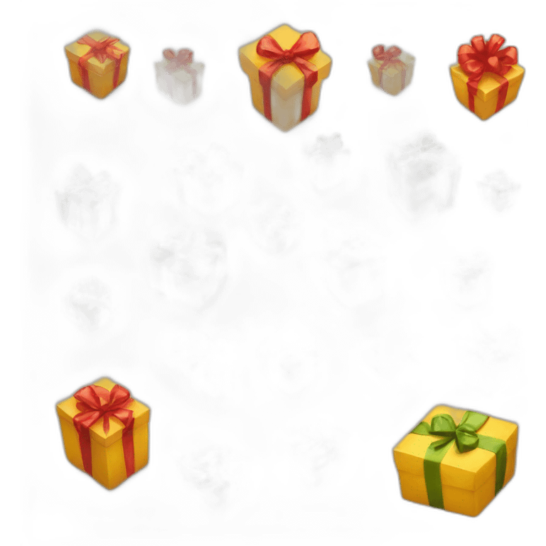 gift top view emoji