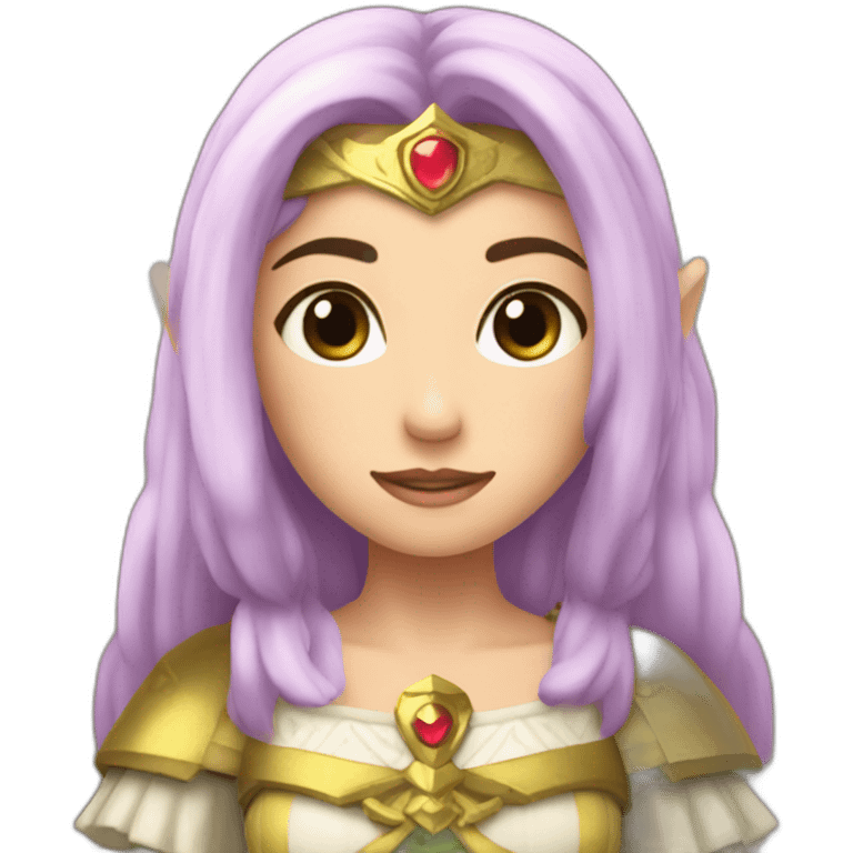 Zelda princesse dort emoji