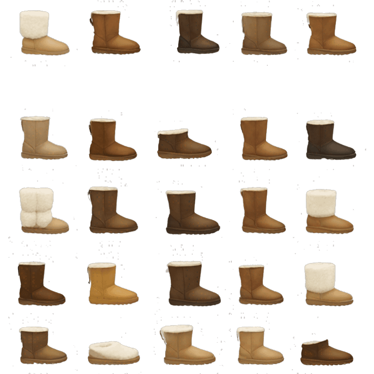 Ugg boots emoji