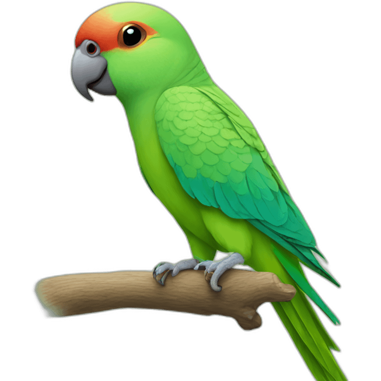 indian ringneck parakeet emoji