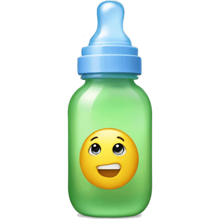 Baby bottle emoji