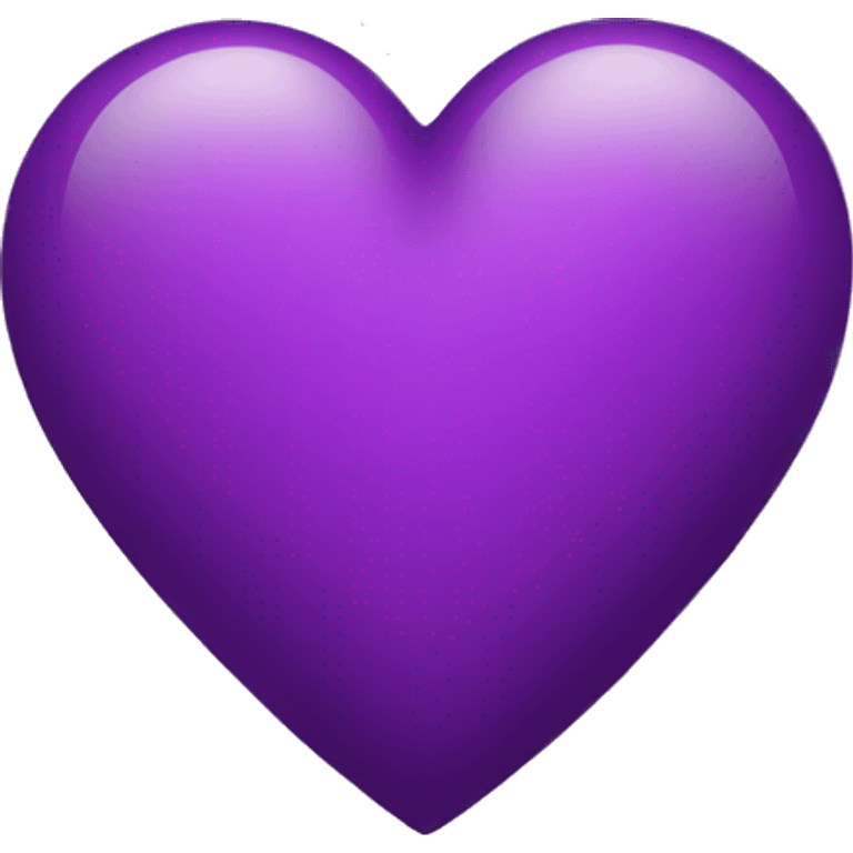 Ios heart purple emoji