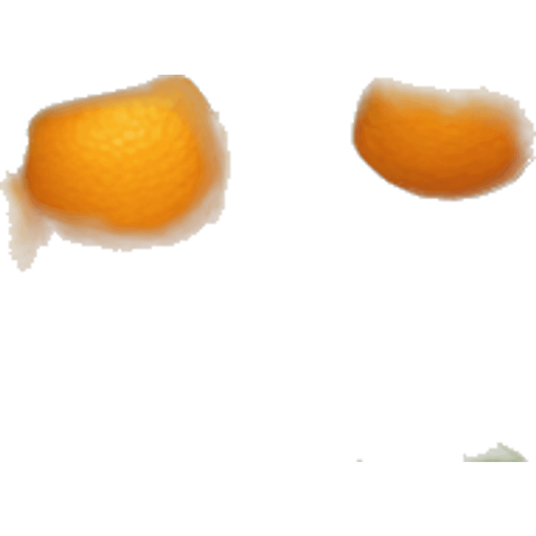 Orange fruit  emoji