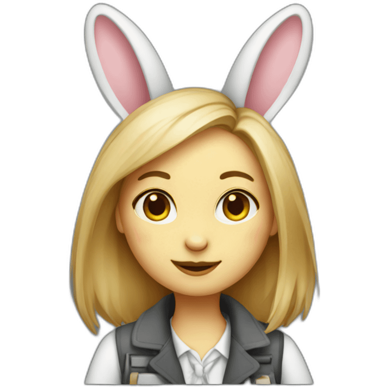 Architect Rabbit Girl emoji