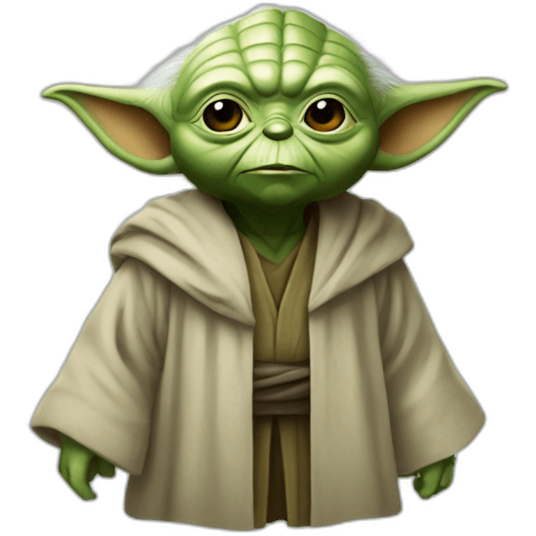 Yoda larmes emoji