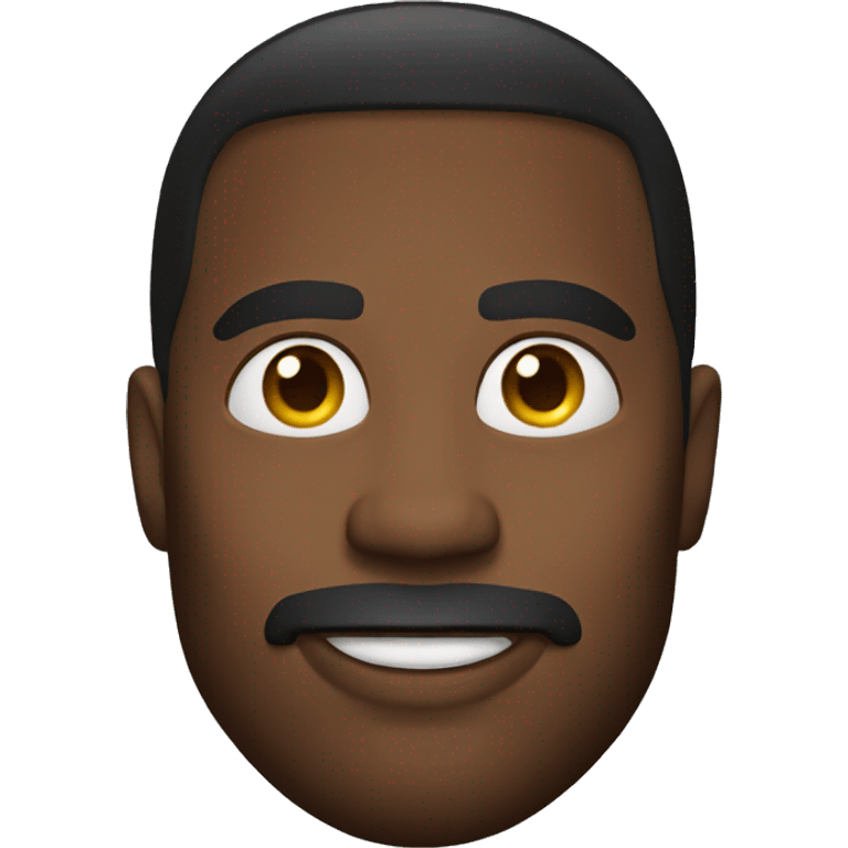 Black man in hellcat emoji