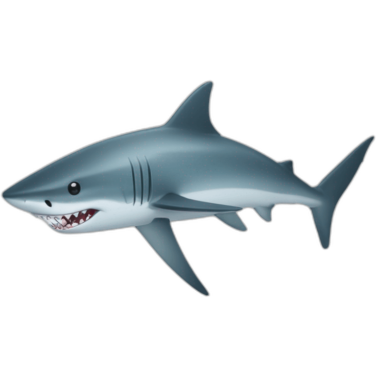 Requin avec un couteau  emoji