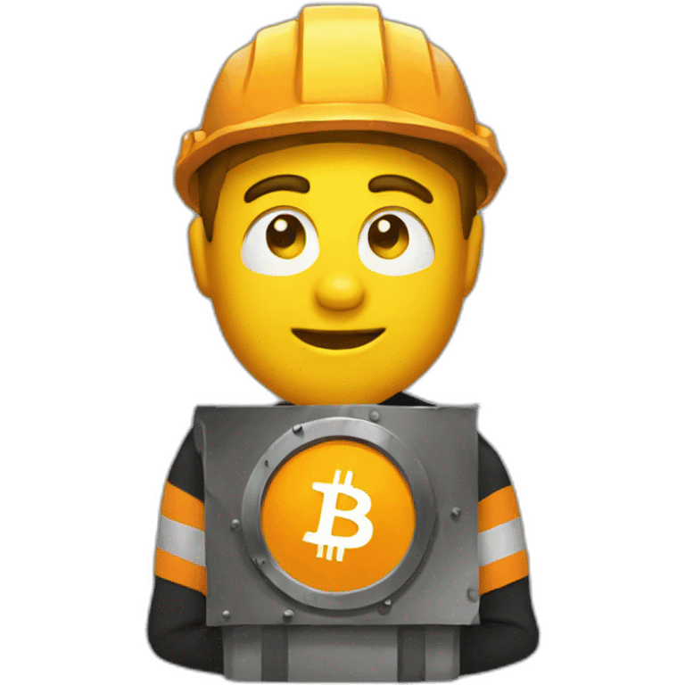 bitcoin mining emoji