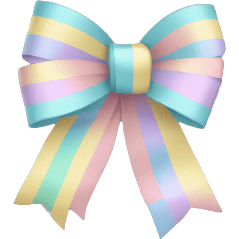 pastel ribbon emoji