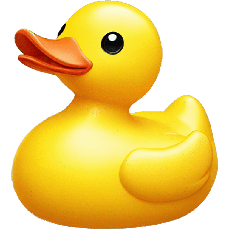 yellow rubber duck emoji