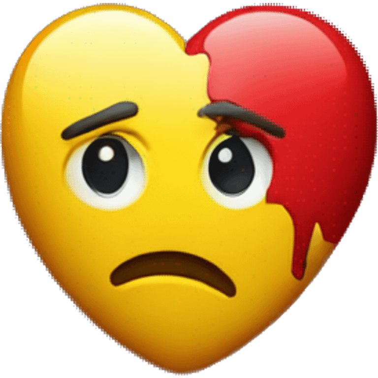 Broken Heart in a Slot Machine emoji