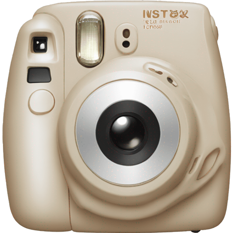 Beige Instax emoji