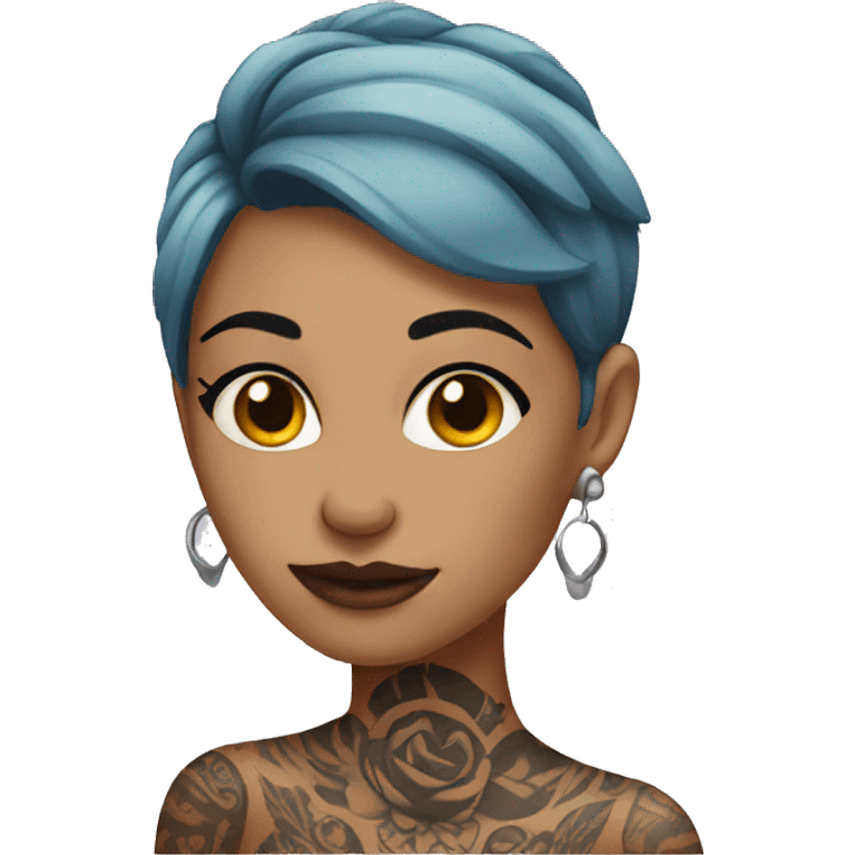 tattooed-woman emoji