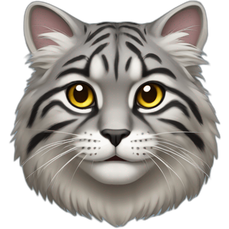 Manul cat emoji