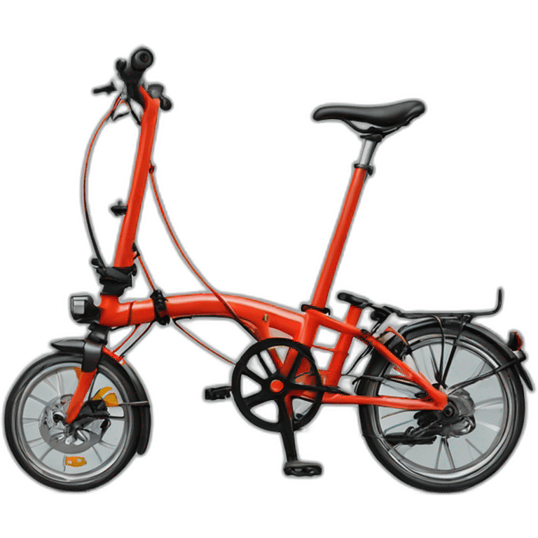 Brompton folded emoji