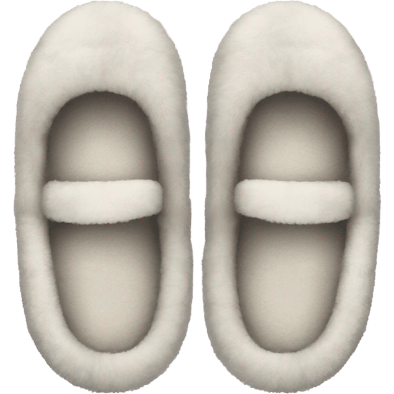 cozy slippers emoji