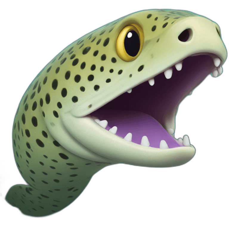 Moray eel emoji