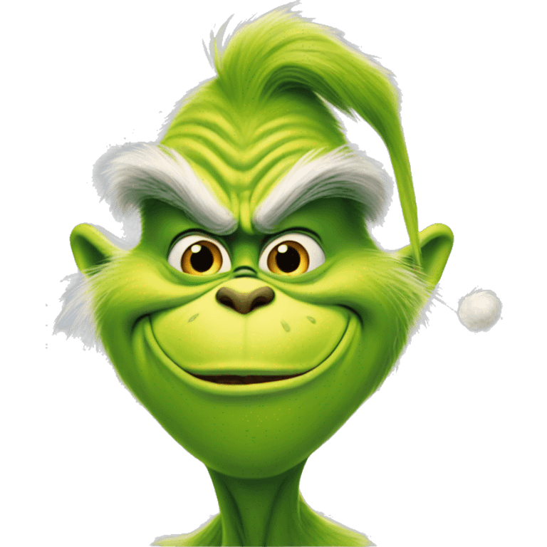 The grinch emoji