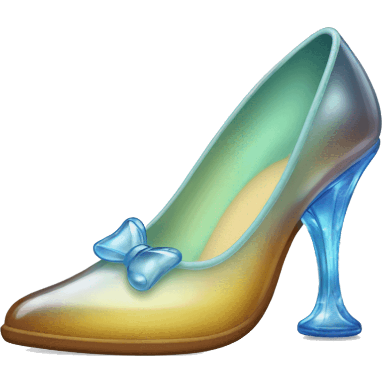 Glass shoe from cinderella emoji