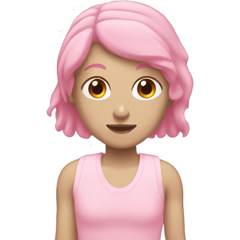 light pink gym emoji