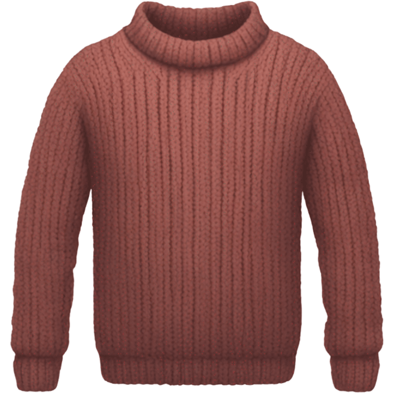 Sweater cozy emoji