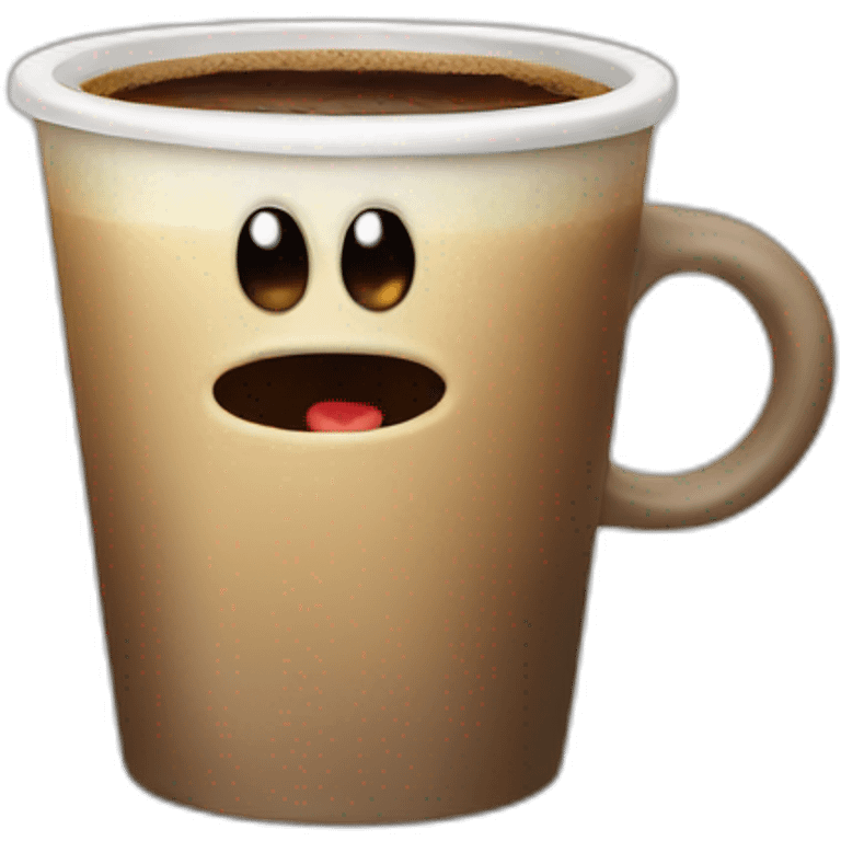 coffee monster emoji