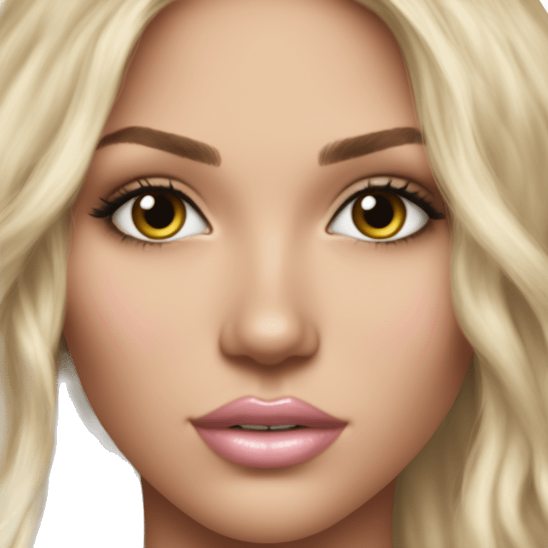 Caucasian Hot Brume Victoria secret beautiful realistic emoji