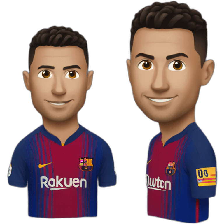 Ronaldo barca emoji