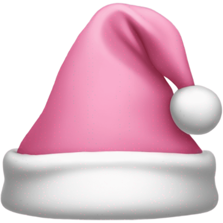 light pink santa hat emoji