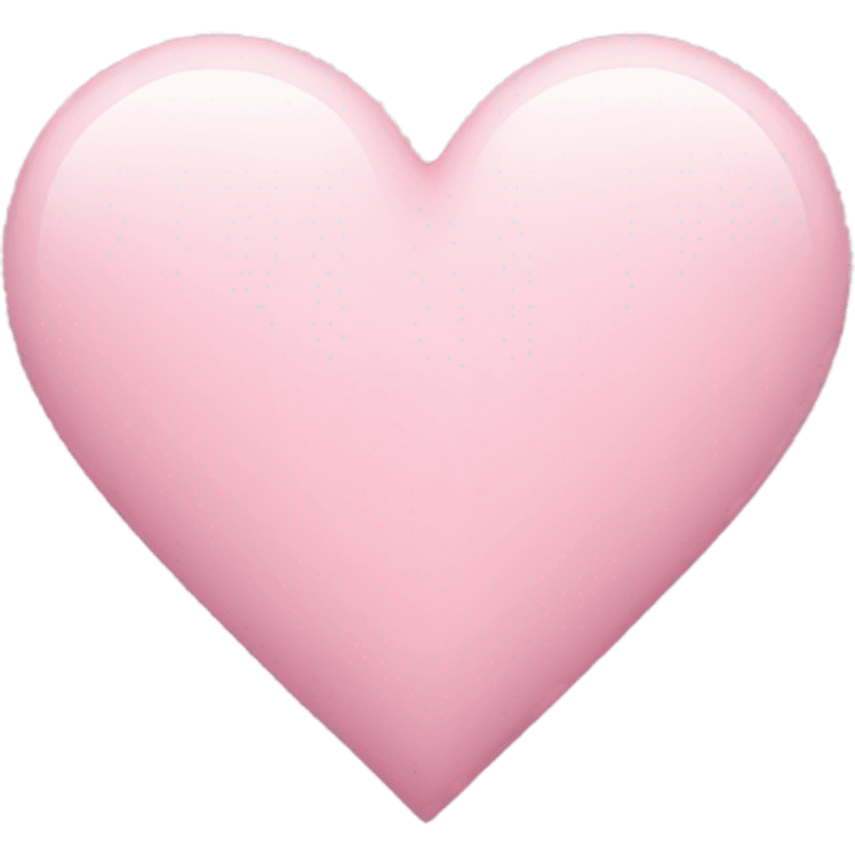 light pink heart emoji