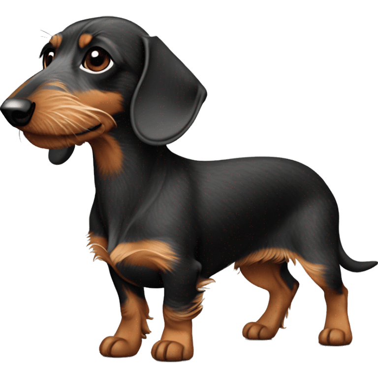 Wirehaired Dachshund emoji